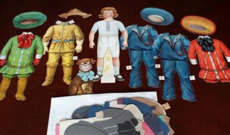 Antique Buster Brown And Tige Paper Doll Set Antique Price Guide