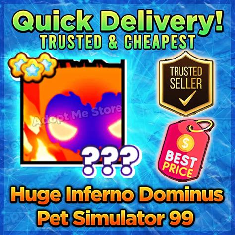 Ps99 Huge Inferno Dominus Roblox Game Items Gameflip