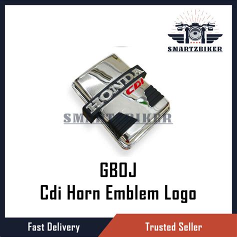 Honda Gboj Fork Emblem Front Horn Cover Logo Cdi Gbo J C Horn Logo