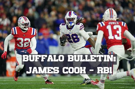 Buffalo Bulletin: James Cook - RB1 - Buffalo Fanatics