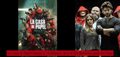 La Casa De Papel Saison Critiques Avis Et Fin Heureuse Pour Les