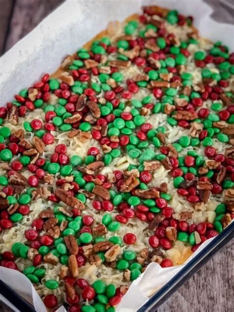 Christmas Seven Layer Magic Cookie Bars Donuts Crumpets