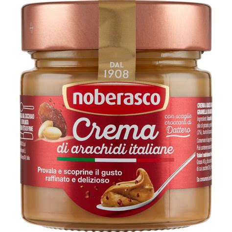 Crema Spalmabile Di Arachidi Con Datteri NOBERASCO 175 G Coop Shop