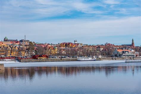 Cityscape of Ostersund in Sweden Stock Image - Image of outdoors, city: 205976771