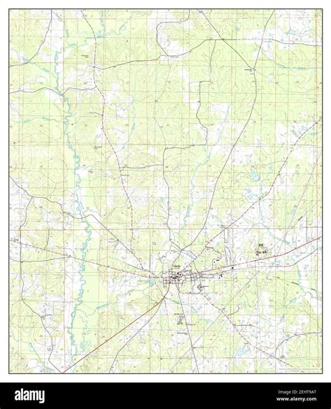 Map of liberty mississippi Cut Out Stock Images & Pictures - Alamy