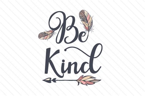 Be Kind (SVG Cut file) by Creative Fabrica Crafts · Creative Fabrica