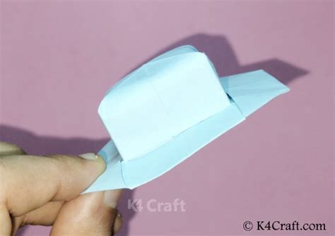 How To Make A Origami Hat Step By Step Tutorial K Craft