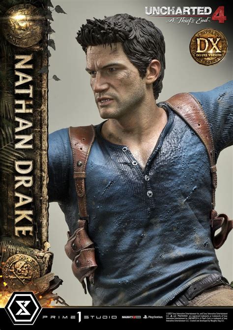 Quarter Scale Statue Nathan Drake Deluxe Bonus Version Uncharted