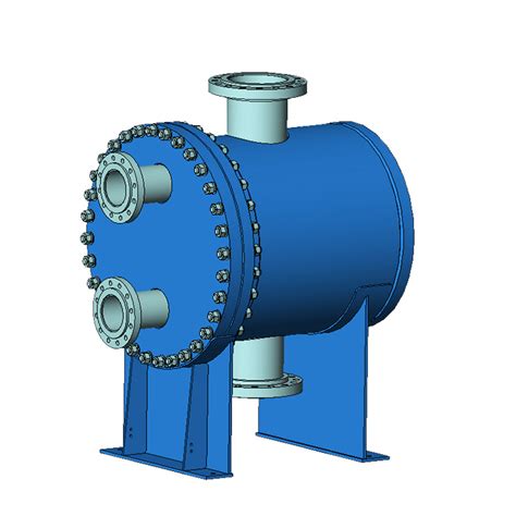 Customized Asme Code Petrochemical Cooler And Condenser Shell And Palte