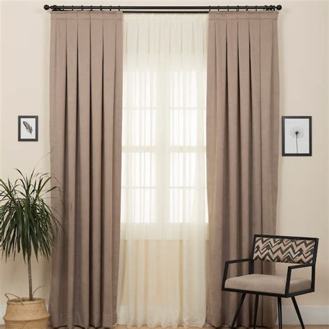 Inverted Box Pleat Curtain Etsy