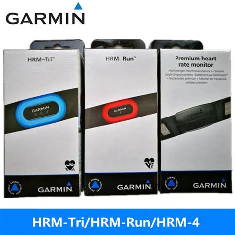 Garmin HRM Tri Triathlon/HRM Run Red Running/HRM 4 Generation Running ...