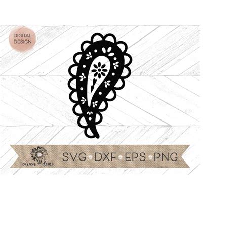 Paisley Svg File Inspire Uplift