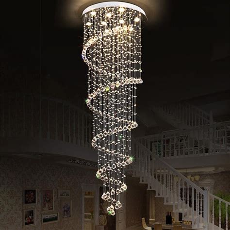 Lustre Espiral Cristal Gota Frete Gr Tis Compra Off