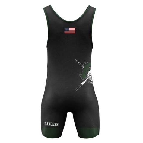 Full Dye Sub Wrestling Singlet Varsity Pattern Adult Youth R2gsports