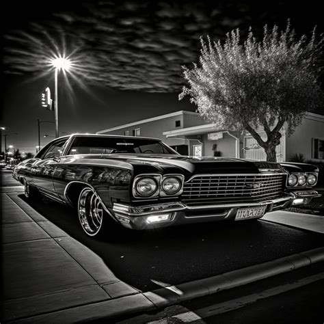 Classic: Black and White Chevrolet Monte Carlo SS Photo - Etsy