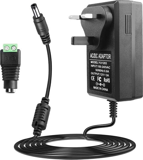 Ac To Dc V A Power Supply Adapter Input V V Ma W