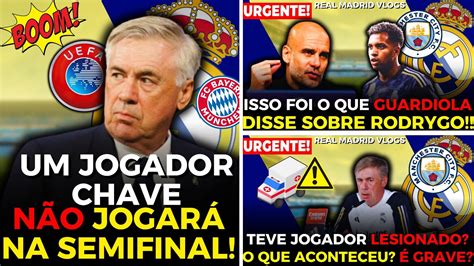 H Um Jogador Do Madrid Fora Da Semifinal Da Uefa Isso Foi O Que