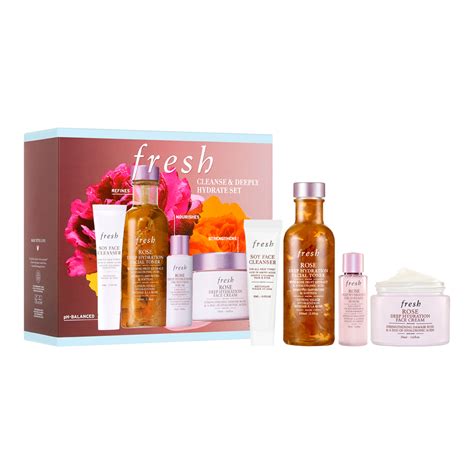 Buy Fresh Cleanse And Deeply Hydrate Set Limited Edition Sephora Malaysia