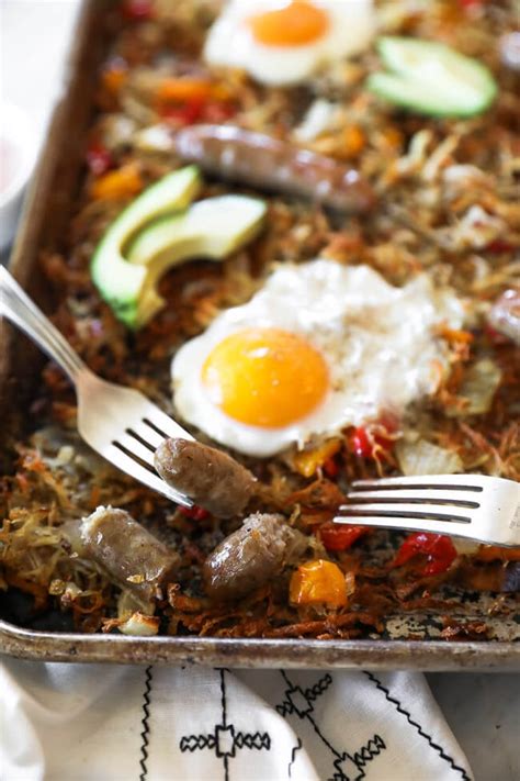 Sheet Pan Breakfast Bake Paleo Whole30 Real Simple Good