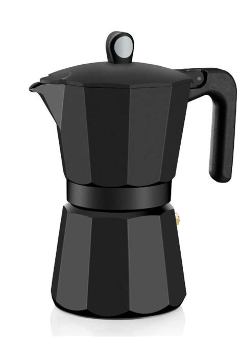 Cafetera Monix Aluminio Induction Noir