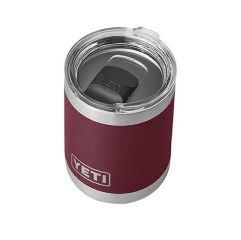 Yeti Rambler Oz Lowball Con Magslider Lid Red Importadora Shanghai