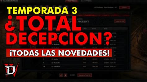 Diablo Temporada Evento Del Despertar Lunar Aun Sin Ladder