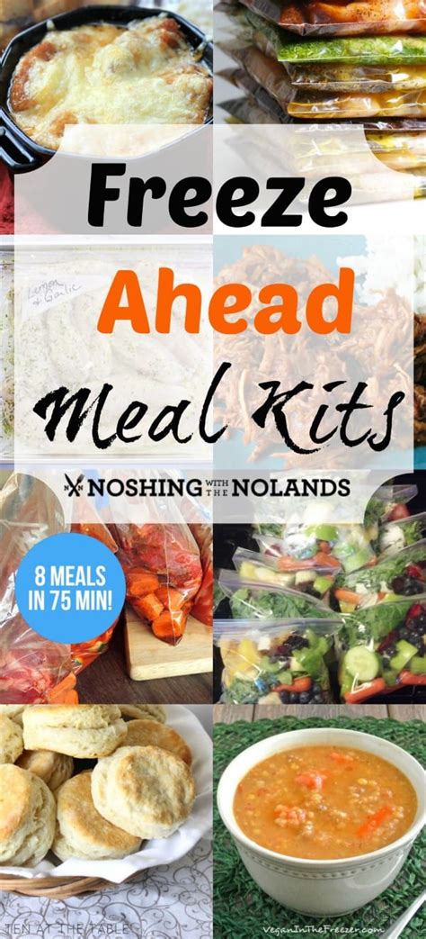 Freeze-Ahead Meal Kit Round Up