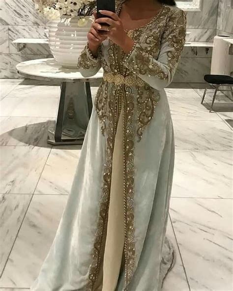 Caftan Moroccan Dress Eid Outfits Long Dress Casual