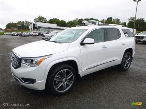 2017 White Frost Tricoat GMC Acadia Denali AWD 116076316 Photo 16