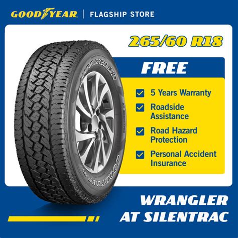 Goodyear R Wrangler All Terrain Silenttrac Owl Tyre Worry Free