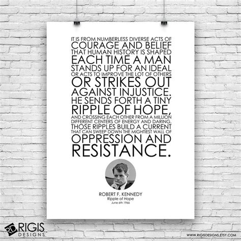 Robert F Kennedy Ripple Of Hope Speech Famousspeeches Kennedy