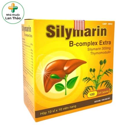 Vi N U Ng H Tr Gan Silymarin B Complex Extra H P Vi N Lazada Vn