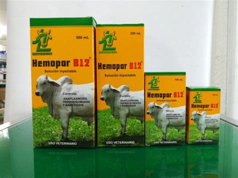 HEMOPAR B12 X 100 ML Agropecuaria El Cimarron Villavicencio