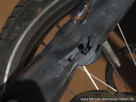 Fahrradschlauch Flicken Schlauch Reparieren Schritt F R Schritt