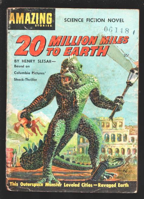 Amazing Stories Science Fiction Novel Million Miles To Earth