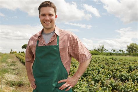 "Smiling Farmer Next To His Vegetable Field" by Stocksy Contributor ...