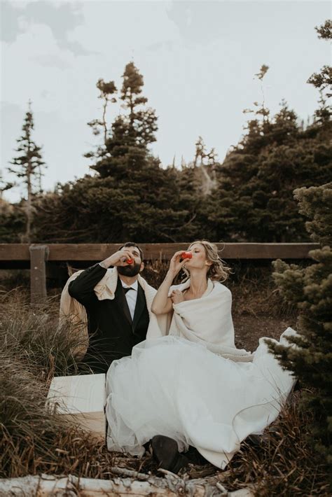 Leoni Jacob Had The Sweetest Elopement In The Mountains Of Montana In