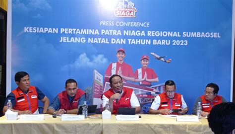 Jelang Nataru Pertamina Regional Sumsbagsel Pastikan Stok BBM Dan LPG