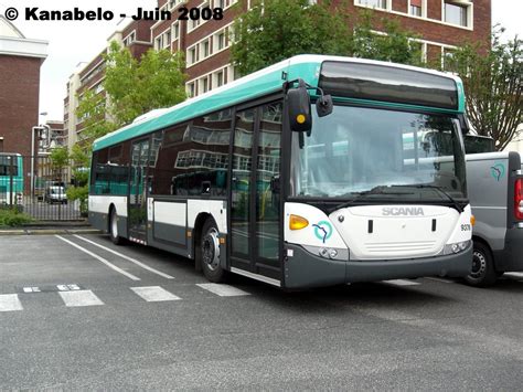 Médiathèque Fleurus scania omnicity ratp scania 69