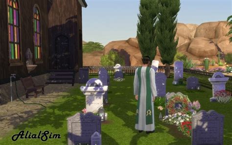 Priest Dress At Alial Sim The Sims 4 Catalog