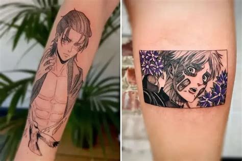 35 Iconic Anime Tattoos For Animation Lovers Fashionterest