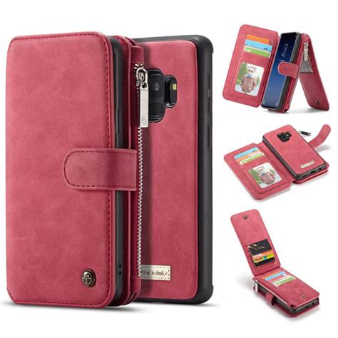 Caseme Samsung Galaxy S9 Detachable Multifunction Wallet Case