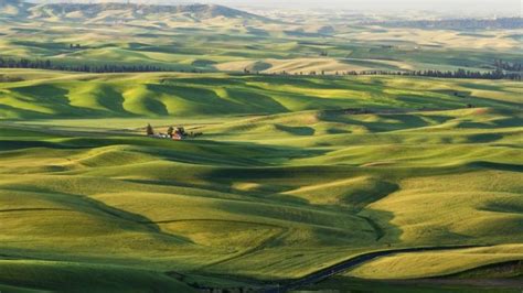 Colourful Rolling Grasslands Of Palouse Washington Times Of India Travel