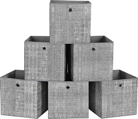 Songmics Urfb Lg Juego De Cubos De Almacenamiento Plegables De