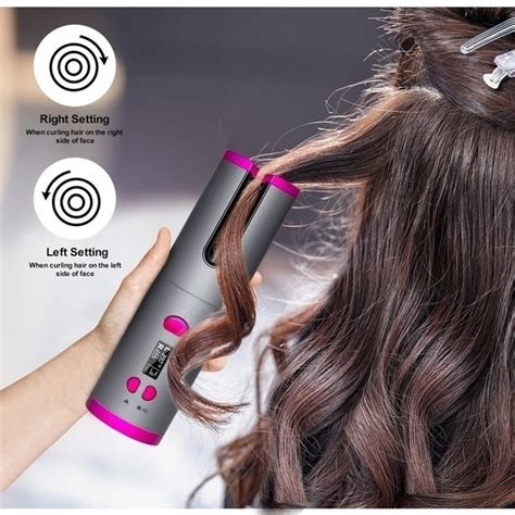 Auto Cordless Hair Curler Portable Wireless Usb Automatic Hair Curler Anti Tangle Wireless Auto