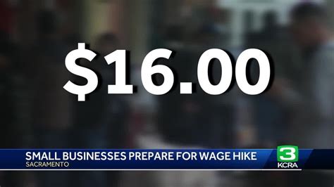 Californias Minimum Wage Goes Up To 16 An Hour Starting Jan 1 Youtube