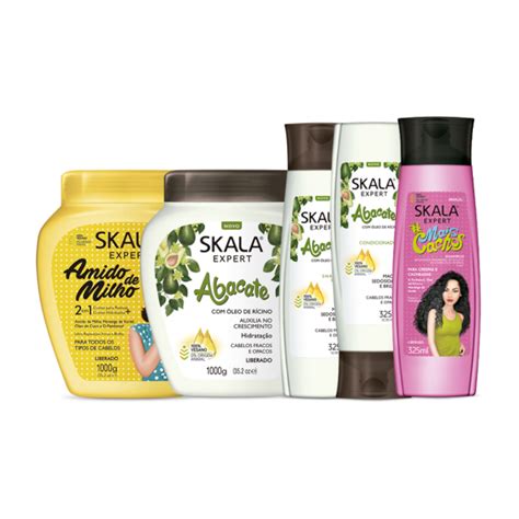 Wavy And Curly Hair Skala Package