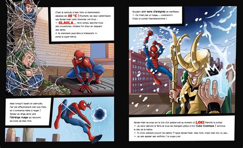 Marvel Les Aventures De Spider Man Les G Ants De Glace Hachette Fr