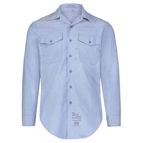 Vintage Us Navy Chambray Shirt Mcguire Army Navy