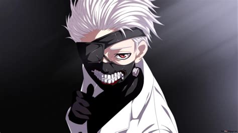 Tokyo Ghoul Re Ken Kanekigoat Leaderwhite Suit Hd Wallpaper Download